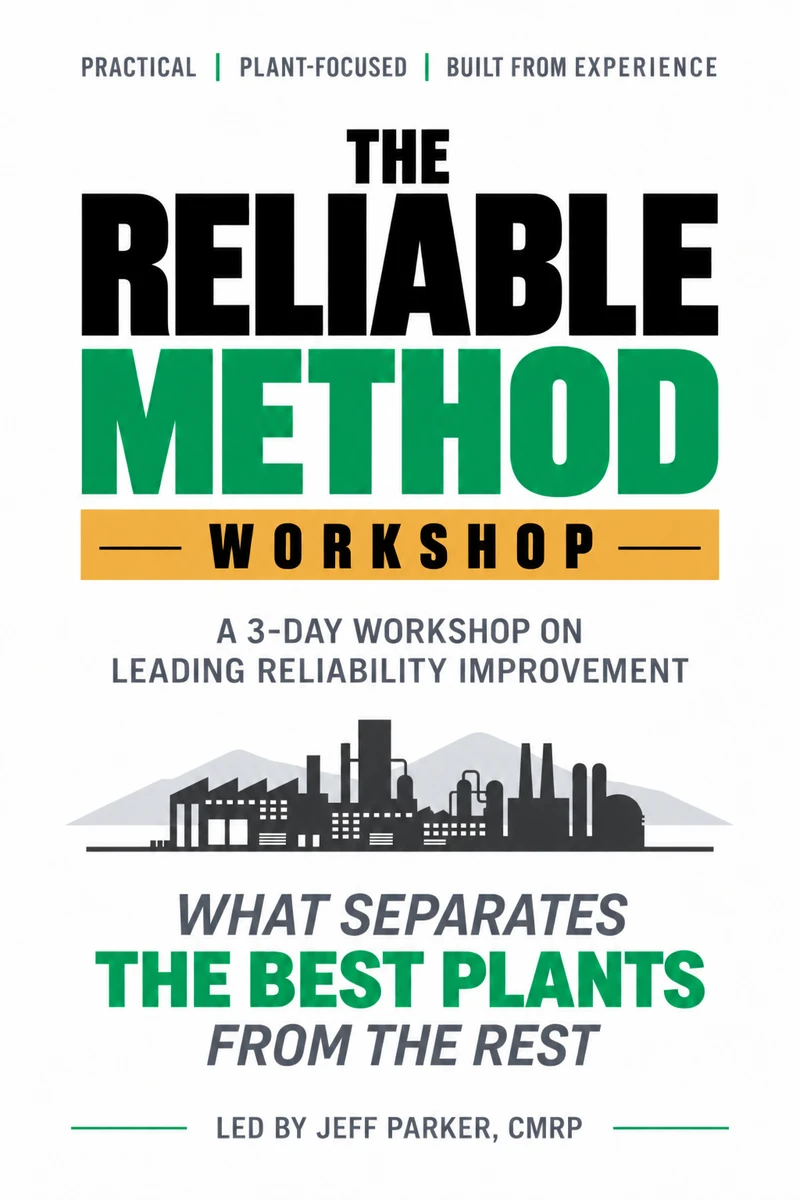 Cover of The Reliable Method Workshop brochure